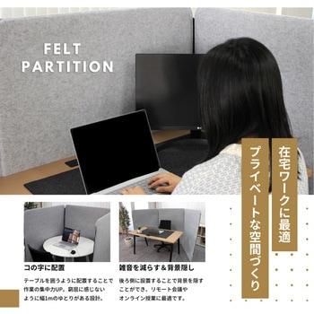 FELT PARTITION(フェルトパーテーション) 関西フエルトファブリック