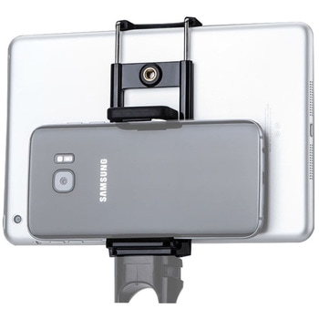 2-in-1スマホ(5.5cm～9.0cm)、タブレット(11.8cm～19.5cm)ホルダー1/4ネジ対応 bitstrong