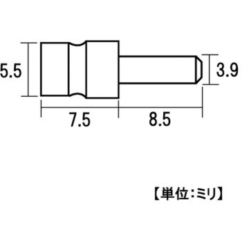 モリギン 真鍮差込タナダボ ACE(エース、旧モリギン)