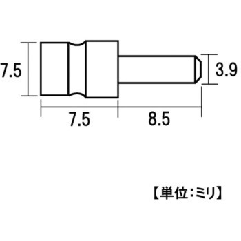 モリギン 真鍮差込タナダボ ACE(エース、旧モリギン)