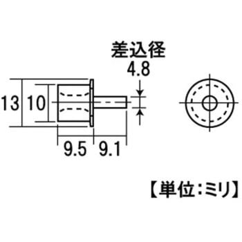 モリギン ストップ付き差込みダボ ACE(エース/モリギン)