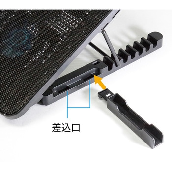 2WAY 6FAN ノートPCスタンド 全面冷却タイプ MCO