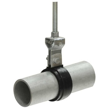 ELフラット吊バンド SGP管 ドブメッキ80A AWJ