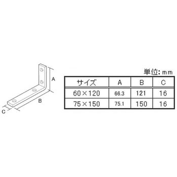 特厚不等辺アングル 八幡ねじ