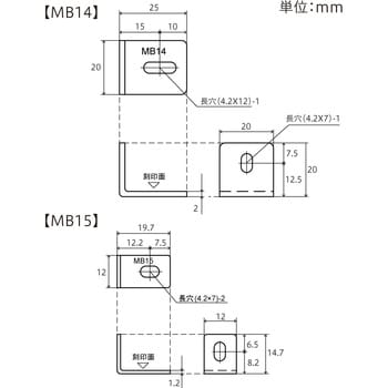 ミニステー 黒 八幡ねじ その他補強金具 【通販モノタロウ】