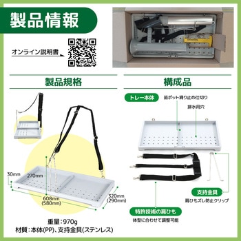 ハンドプランター 大 スピード苗トレーセット 平城商事