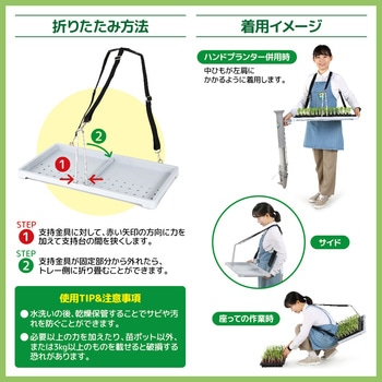 ハンドプランター 小 スピード苗トレーセット 平城商事