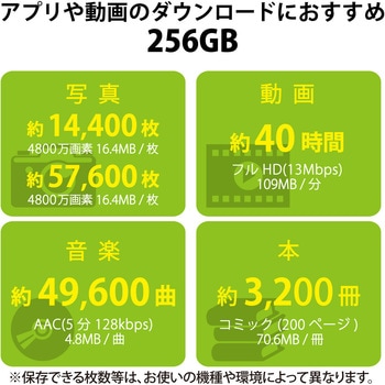 マイクロSDカード microSDXC Class10 UHS-I 90MB/s 防水(IPX7) データ復旧サービス 2年付 エレコム