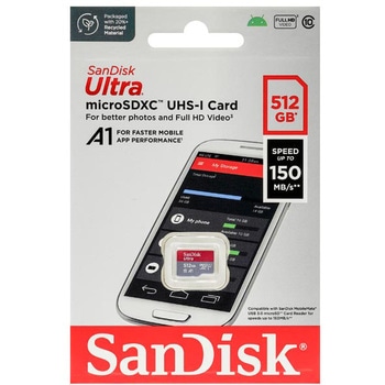 新品最新品送料無料 SanDisk microSDXCカード 512GB A2 U3 170MB/s Extreme PRO SDSQXCZ-512G-GN6MA 16GB