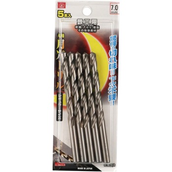 鉄工用月光ドリル 5本入 SK11