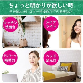 USB LEDBARライト センサー式 30cm ホワイト JTT