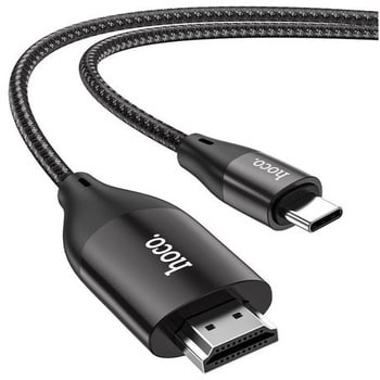 UA16-TCHDMI hoco UA16 Type-C to HDMI 変換ケーブル 2m hoco ブラック