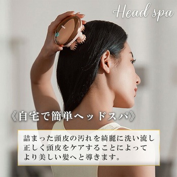 電動頭皮ブラシ IP67防水 フィリップス