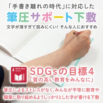 透明カラーのしっかりシタ字キ B5判 共栄プラスチック