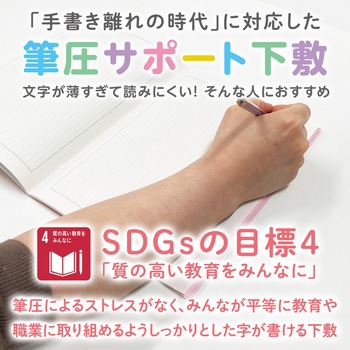 透明カラーのしっかりシタ字キ B5判 共栄プラスチック