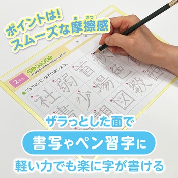 透明カラーのしっかりシタ字キ B5判 共栄プラスチック