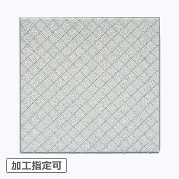 【オーダー】ワイヤー入りガラス(網入りガラス) 穴なし ノーブランド