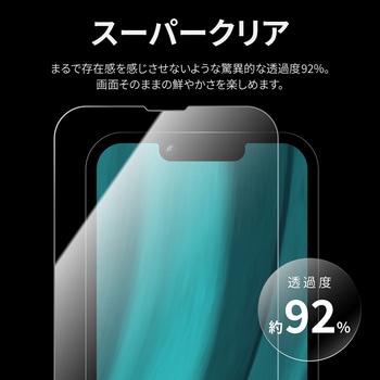 (簡易包装)iPhone 14 Plus/13 Pro Max ガラスフィルム「GLASS PREMIUM FILM」 全画面保護 ドラゴントレイル スーパークリア MSソリューションズ