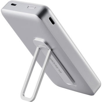 モバイルバッテリー マグネット式 <ワイヤレス充電/USB充電 両対応> 10000mAh 大容量 入出力(Type-C ×2) エレコム