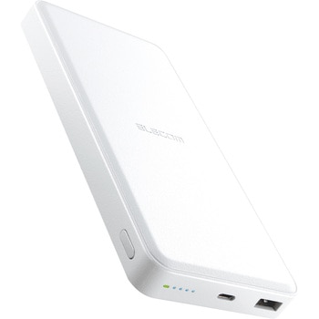モバイルバッテリー 12000mAh PD対応 20W リン酸鉄リチウムイオン電池 おまかせ充電 エレコム