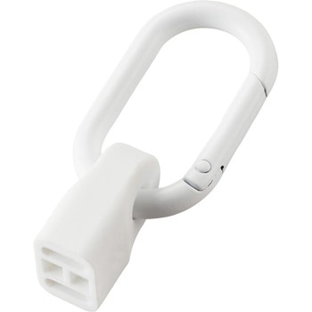 ストラップ型 ケーブルホルダー カラビナ付き コネクターカバー (USB Type-C to C ケーブル対応) 紛失防止 エレコム