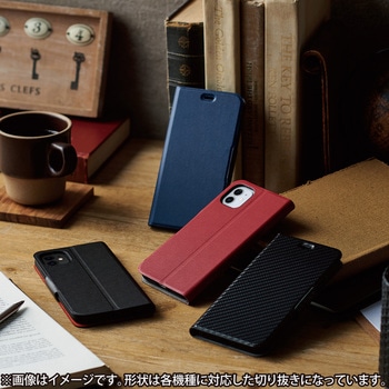 Google Pixel 6a ケース カバー レザー 手帳型 マグネット 耐衝撃 衝撃吸収 超軽量 スリム エレコム