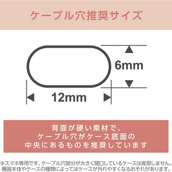 スマホ ハンドストラップ 手首 クリアタイプ カラビナリング 1口穴 ストラップホルダーシート付 &me - エレコム