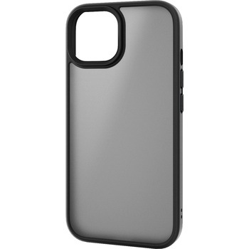 iPhone 15 ケース ハイブリッド 衝撃吸収 カメラレンズ保護設計 ワイヤレス充電可 ストラップホール付 エレコム