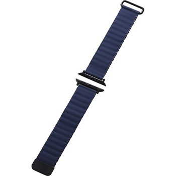 アップルウォッチバンド Ultra2/Ultra/SE(第2世代/第1世代) 49 45 44 42mm レザー マグネット ベルト エレコム