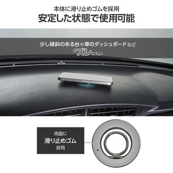 スマホリング マグネット 360度回転 リング 着脱可能 スマホスタンド 機能 角度調整可 ワイヤレス充電可 エレコム