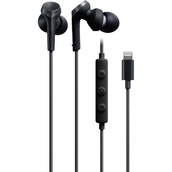 Lightning用イヤホン audio-technica