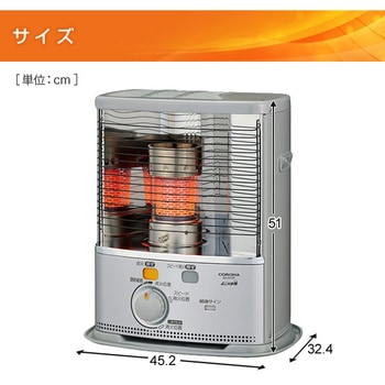 SX-2422Y(S) 石油ストーブ SXシリーズ 1台 コロナ[冷暖房・換気設備