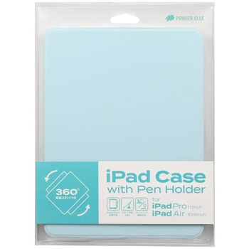 iPad Pro 11インチ/iPad Air 10.9インチ対応 360度回転可能 Apple Pencilを収納しながら充電できるホルダー付きケース OWLTECH(オウルテック)