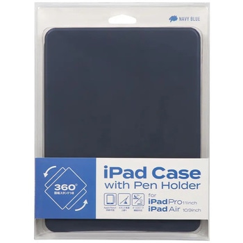 iPad Pro 11インチ/iPad Air 10.9インチ対応 360度回転可能 Apple Pencilを収納しながら充電できるホルダー付きケース OWLTECH(オウルテック)