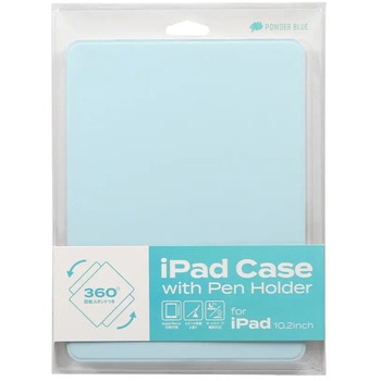 iPad 10.2インチ対応 360度回転可能 Apple Pencilを収納できるホルダー付きケース OWLTECH(オウルテック)