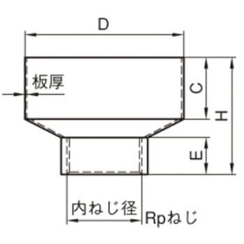 A型ホッパー内ねじ - アカギ