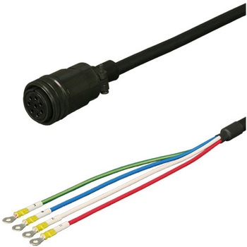 三菱電機J2S対応電源ケーブル<直結><ストレートプラグ><可動> ダイヤトレンド