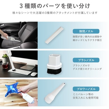 2way コンパクトハンディクリーナー スラモ マクロス