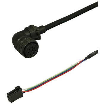 三菱電機J3対応電源ケーブル<直結><アングルプラグ><反負荷側><可動> ダイヤトレンド