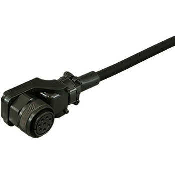 三菱電機J4/J3/J2S対応電源ケーブル<直結><低背アングルプラグ><反負荷側><可動> ダイヤトレンド