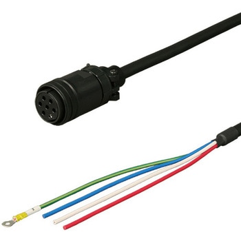 三菱電機J4/J3対応電源ケーブル<直結><ストレートプラグ><可動> ダイヤトレンド