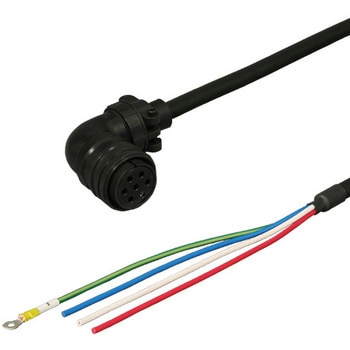 三菱電機J4/J3対応電源ケーブル<直結><アングルプラグ><反負荷側><可動> ダイヤトレンド