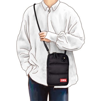 キルティングショルダーポーチ - EDWIN