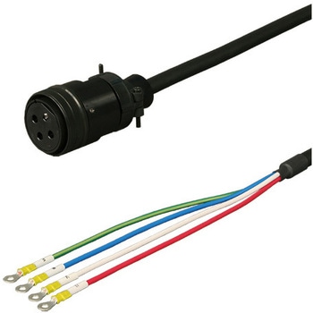 三菱電機J3/J2S対応電源ケーブル<直結><ストレートプラグ><固定> ダイヤトレンド