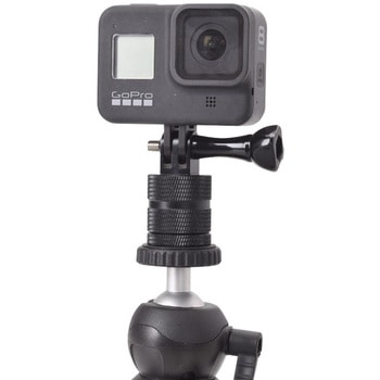 GoPro用アルミ変換アダプター360 オス/メス エツミ