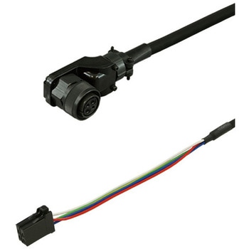 三菱電機J3対応電源ケーブル<直結><低背アングルプラグ><反負荷側><固定> ダイヤトレンド
