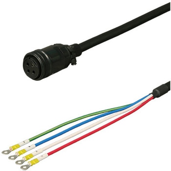 三菱電機J4対応電源ケーブル<直結><ストレートプラグ><可動> ダイヤトレンド