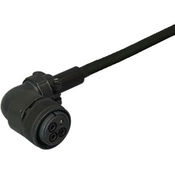 三菱電機J4/J3対応電源ケーブル<直結><アングルプラグ><反負荷側><可動> ダイヤトレンド