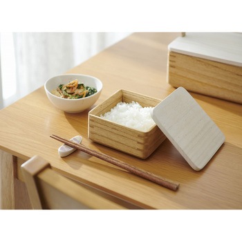 桐のレンジでごはん鉢 kirisai