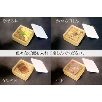 桐のレンジでごはん鉢 kirisai
